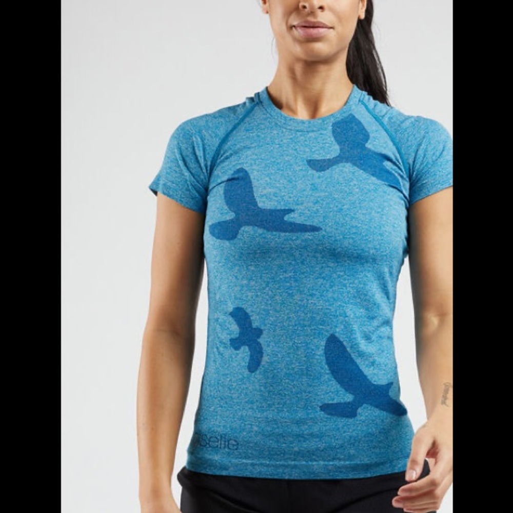 OISELLE FLYTE SHORT SLEEVE SHIRT SMALL - Picture 2 of 8